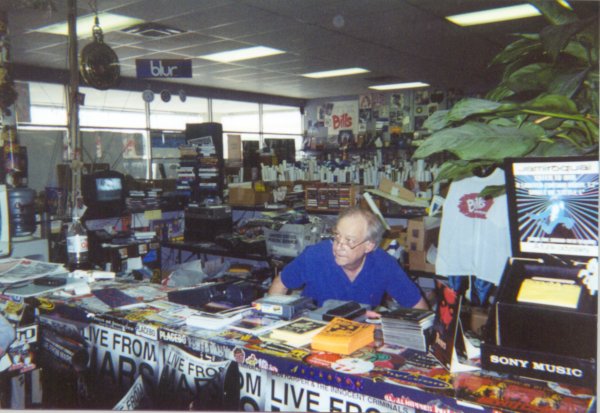 Bill Wisener, owner of Bill's Records